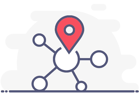 A completely backed–up network