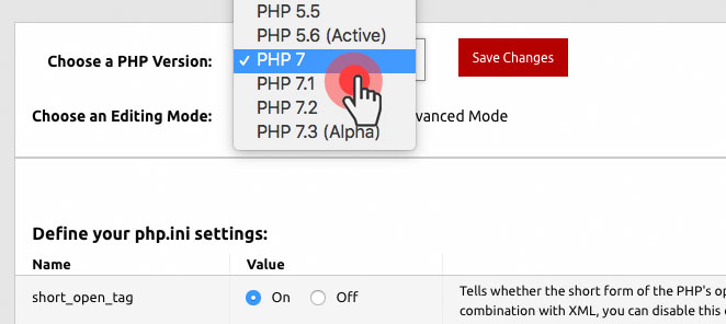 Swoole network framework - only for php 7 versions