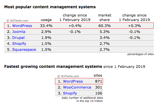 WordPress SEO basics - most popular CMS platform