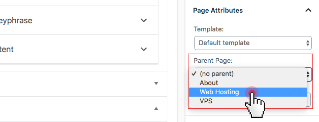 parent page